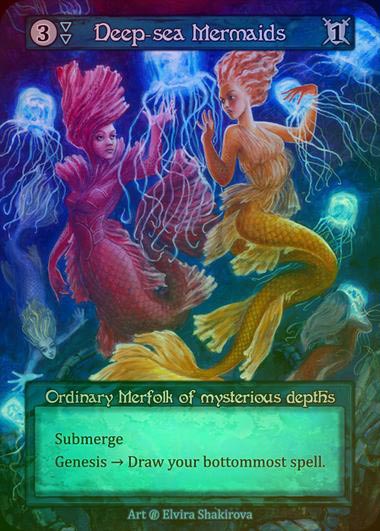 【FOIL】[Water] Deep-Sea Mermaids [beta-Ordinary]
